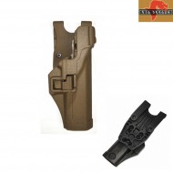 Auto Lock Duty Holster Dark Earth Per Glock Big Dragon (bd6104a)