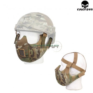 Tactical Half Face Protective Mask Multicam Emerson (em6641a)