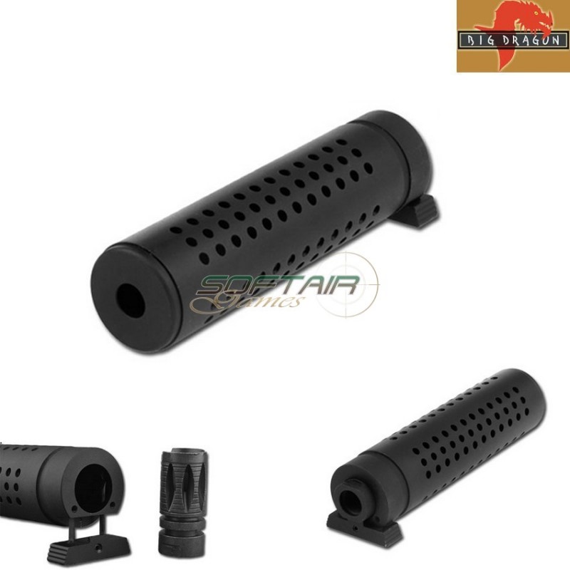 Silenziatore Knight's Armament Short Style Black Big Dragon (bd0480)