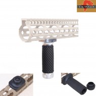 Grip Golfball For Keymod System Silver & Black Big Dragon (bd9254b)