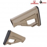 Tactical Pro M4 Stock Dark Earth Ares Amoeba (ar-abs03t) Tactical Pro M4 Stock Dark Earth Ares Amoeba (ar-abs03t)