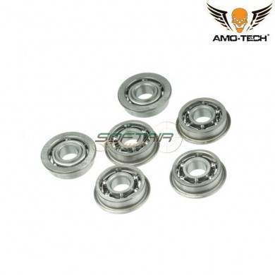 Open Steel Bearings Bushings 8mm Amo-tech® (amt-21)