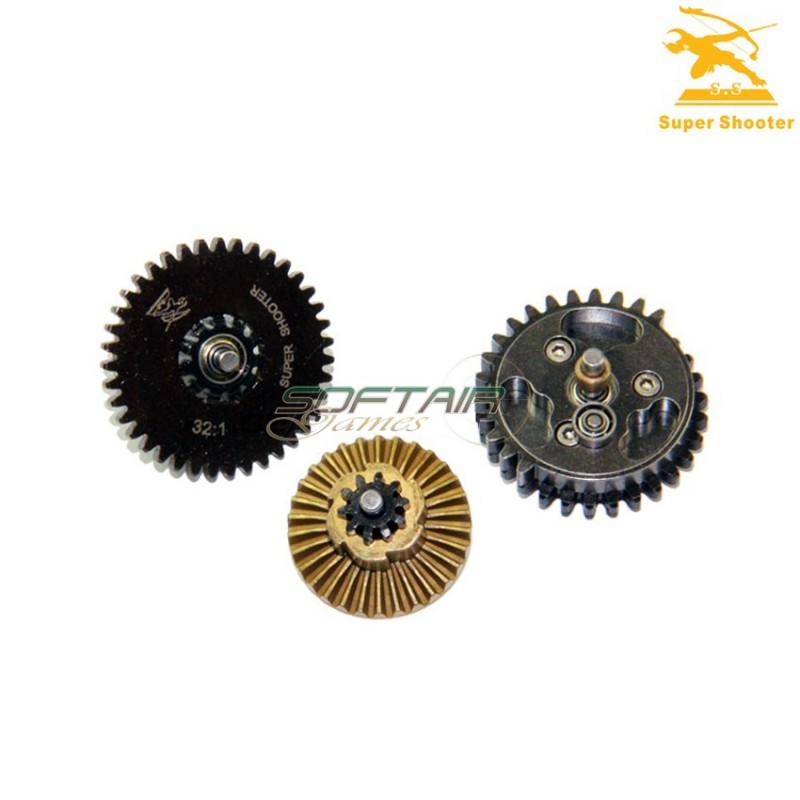 Set Ingranaggi Cuscinettati 32:1 High Torque Super Shooter (ss-cl4018)