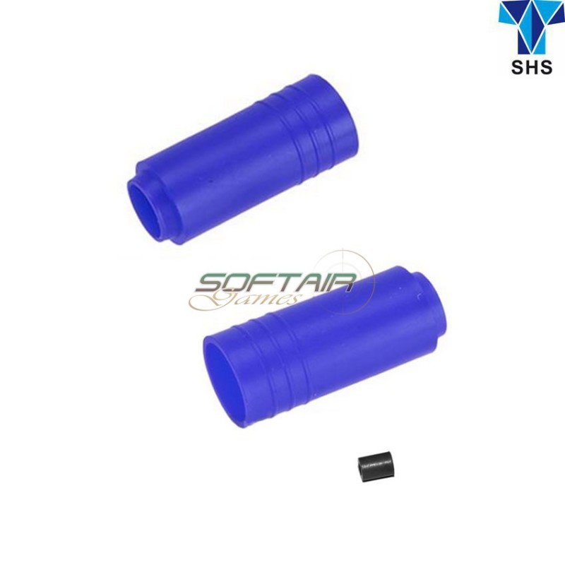 Pressore E Gommino Hop Up Rinforzato Blue 70° Macaron Type Per Aeg Shs (shs-ahu-0008)