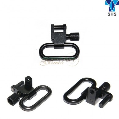 Stainless Steel Black Sling Hook For M700/m24/vsr-10/m-40a1 Shs (shs-wm201349/50)