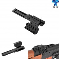 Rear Sight Rail Mount Kit Set In Alluminio Per Ak Shs (shs-mb-0020) Rear Sight Rail Mount Kit Set In Alluminio Per Ak Shs (shs-mb-0020)