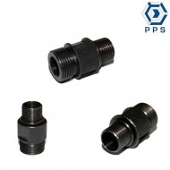 Adattatore Silenziatore Da 11mm Cw A 14mm Ccw Per Pistole We Pps (pps-12016) Adattatore Silenziatore Da 11mm Cw A 14mm Ccw Per Pistole We Pps (pps-12016)