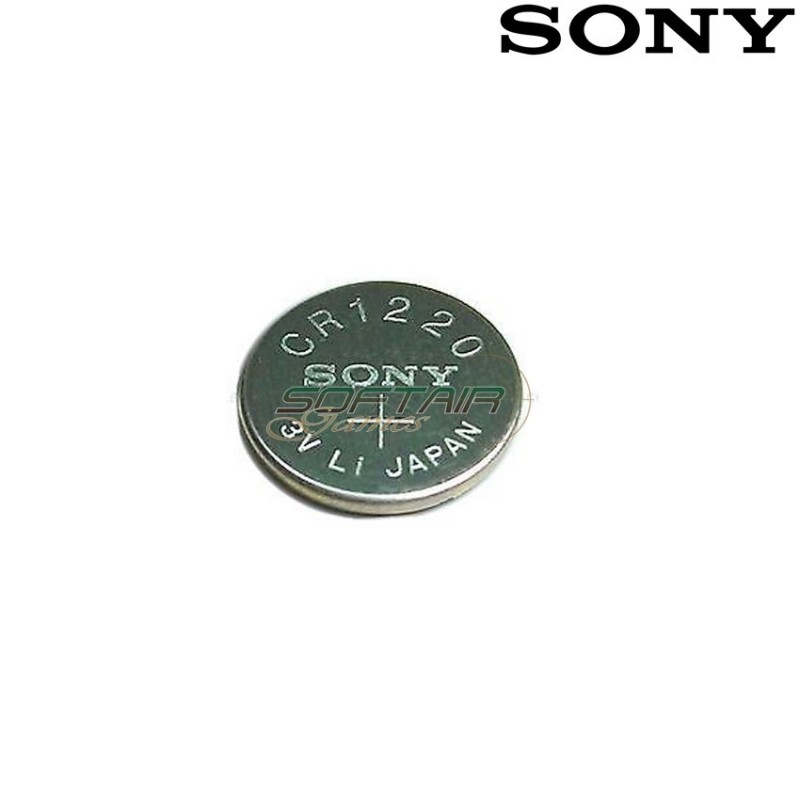 Litio Cr1220 Battery Sony (sy-cr1220) - Softair Games - ASG Softair San  Marino