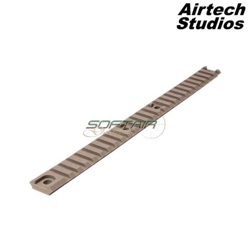 Rail 20mm Long Dark Earth Per Ares Am-013/am-009 Airtech Studios (as-raill-de)