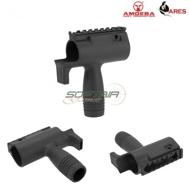 Handguard Black With Vertical Grip For Series Ccc Amoeba Ares (ar-am-fg001-bk)