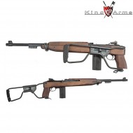 Co2 Rifle M1 Paratropper Real Wood Gbb King Arms (ka-211244)