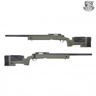 Fucile A Molla M40a3 Sniper Mcmillan Style Olive Drab S&t (st-m40a3-od)