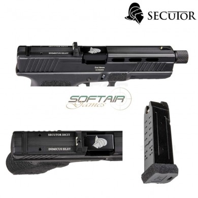 Co2 Pistol Gladius G17 Black Secutor (sr-gladius-bk)