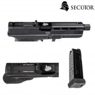 Co2 Pistol Gladius G17 Black Secutor (sr-gladius-bk)