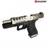 Pistola A Gas Vx Series G17 Black/silver Gbb Armorer Works (aw-110563)