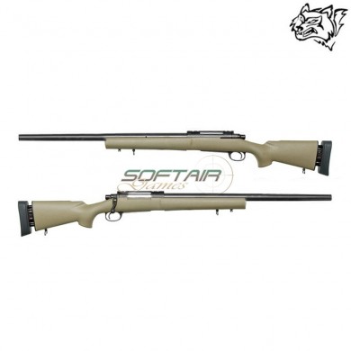 Spring Rifle U.s. Socom M24 Sniper Dark Earth Snow Wolf (sw-m24-de)