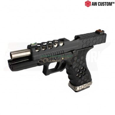 Pistola A Gas Vx Series G17 Black/black Gbb Armorer Works (aw-110564)