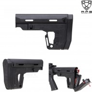 Rs1 Style Stock Black For Aeg M4/m16 Aps (aps-ee070-bk) Rs1 Style Stock Black For Aeg M4/m16 Aps (aps-ee070-bk)