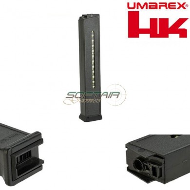 Hi-cap Magazine 420bb W/dummy Bullets Black For Ump Ufc/h&k/ares Umarex (um-mg-007)