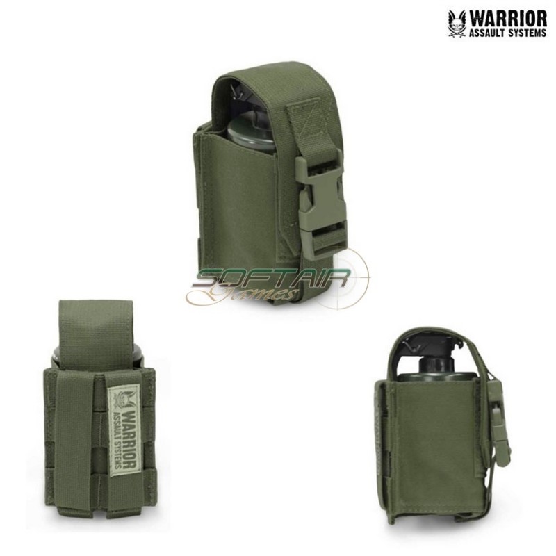 Single Smoke Grenade Pouch Olive Drab Warrior Assault Systems (w-eo-sgp-g2-od)