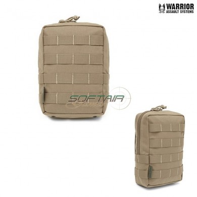 Large Vertical Utility Pouch Coyote Tan Warrior Assault Systems (w-eo-lump-ct)