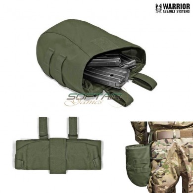 Gen2 Large Roll Up Dump Pouch Olive Drab Warrior Assault Systems (w-eo-lrudp-g2-od)