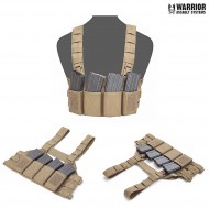 Low Profile Elite Ops Chest Rig Coyote Tan Warrior Assault Systems (w-eo-lpcr-ct)