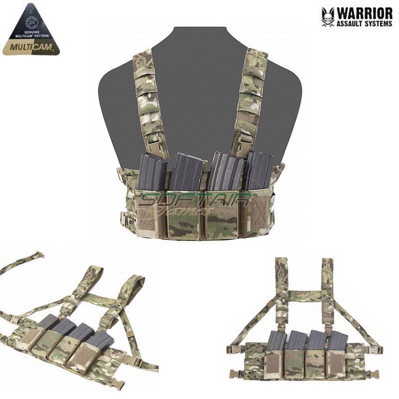 Low Profile Elite Ops Chest Rig Multicam® Warrior Assault Systems (w-eo-lpcr-mc)