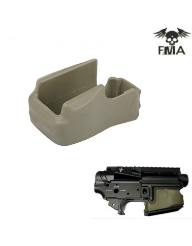 Magwell Nq Grip Tac Rubber Olive Drab Fma (fma-tb-55) - Softair