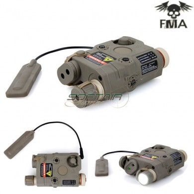 An-las-peq15 Aiming Device Green Laser & Flashlight Led Dark Earth Fma (fma-tb-69)