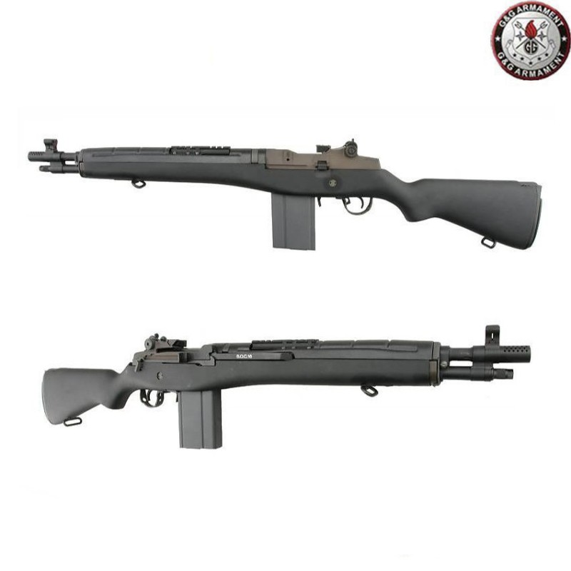 Fucile Elettrico M14 Soc16 Socom Black G&g (gg-egm-014-soc-bnb) Fucile Elettrico M14 Soc16 Socom Black G&g (gg-egm-014-soc-bnb)