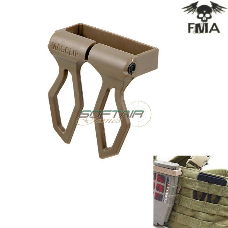 Magclip Cp Style Dark Earth Per M4/m16 Fma (fma-tb275)