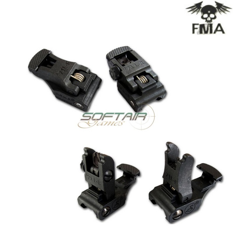 Set Tacche Di Mira 71l F/r Style Black Fma (fma-tb276)