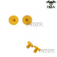 Ipsc Grip Screws Gold Fma (fma-tb206) Ipsc Grip Screws Gold Fma (fma-tb206)