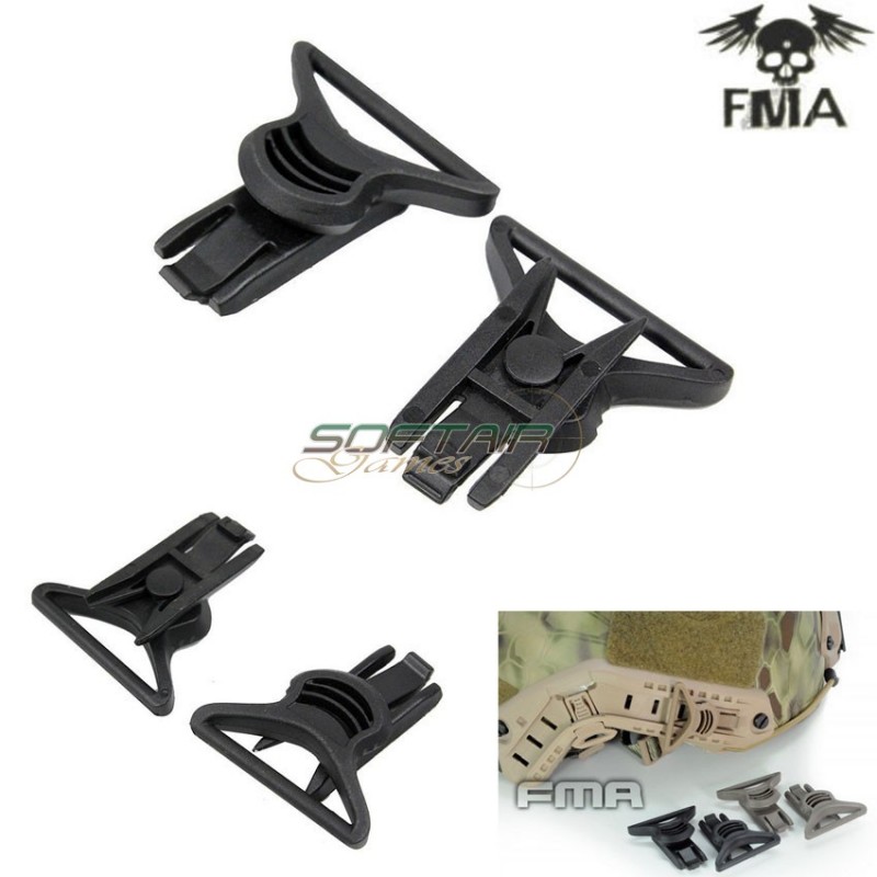 Swivel Clips Google Model C Da 36mm Black Fma (fma-tb312)