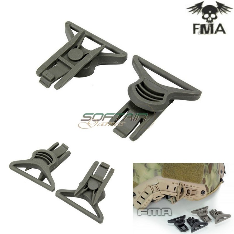 Swivel Clips Google Model C Da 36mm Foliage Green Fma (fma-tb314)