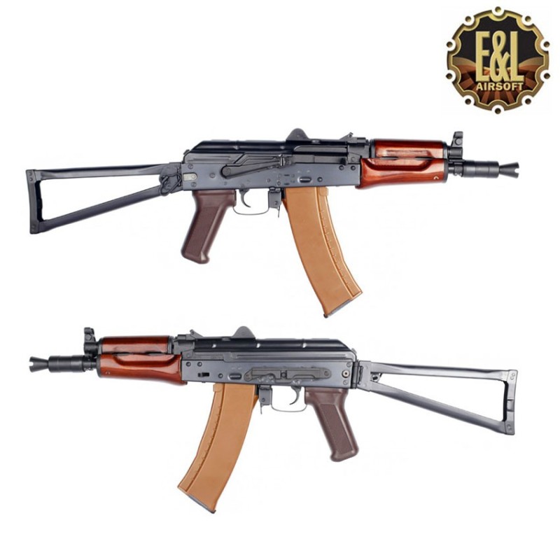 Electric Rifle Aeg Gen.2 Aks74un Platinum Version E&l Airsoft (el-a104)