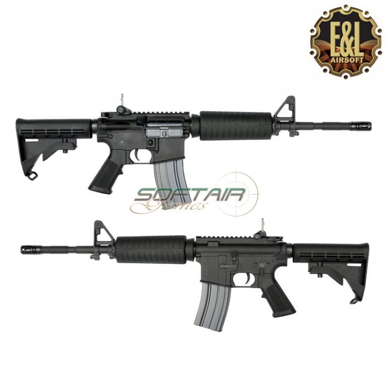 Electric Rifle Aeg Gen.2 M4a1 Black Platinum Version E&l