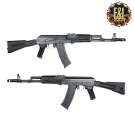 Fucile Elettrico Aeg Gen.2 Ak74mn Black Platinum Version E&l Airsoft (el-a106)