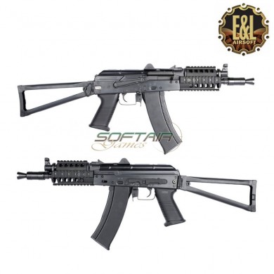 Electric Rifle Aeg Gen.2 Aks74un Mod A Black Folding Platinum Version E&l Airsoft (el-a104-a)