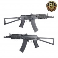 Electric Rifle Aeg Gen.2 Aks74un Mod A Black Folding Platinum Version E&l Airsoft (el-a104-a)