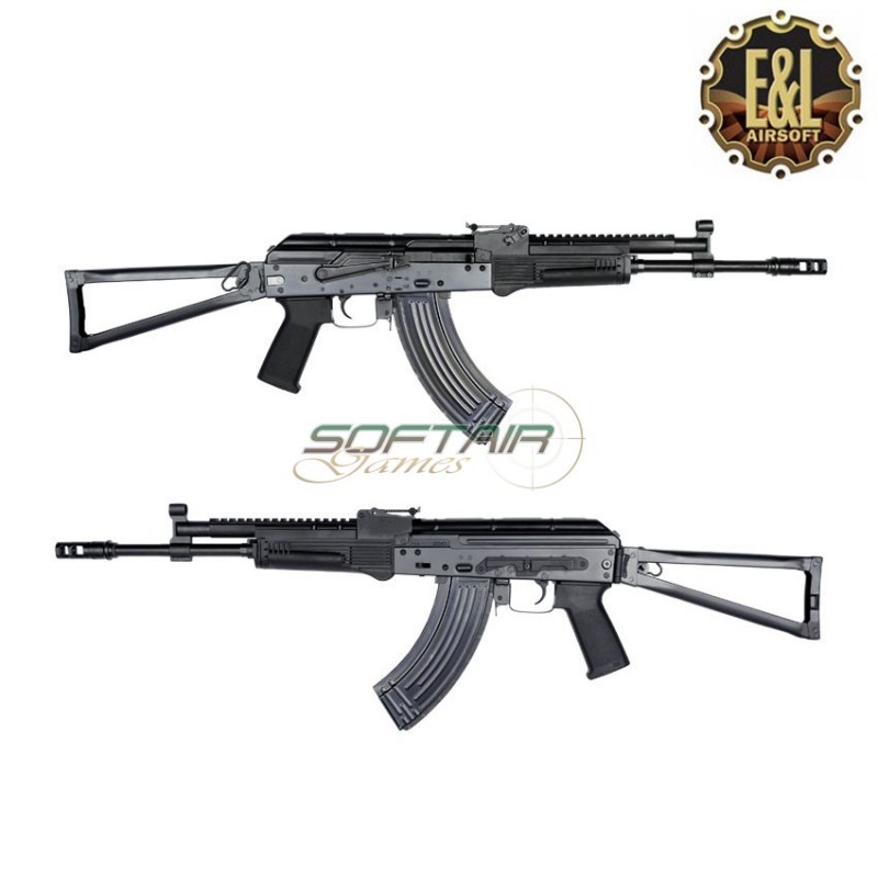 Fucile Elettrico Aeg Gen.2 Ak701 Tactical Mod A Black Platinum Version E&l Airsoft (el-a107-c)