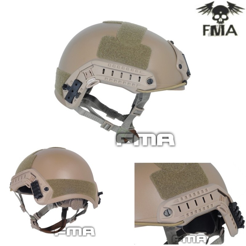 Fast Ballistic Helmet Dark Earth Fma (fma-tb326/tb825)