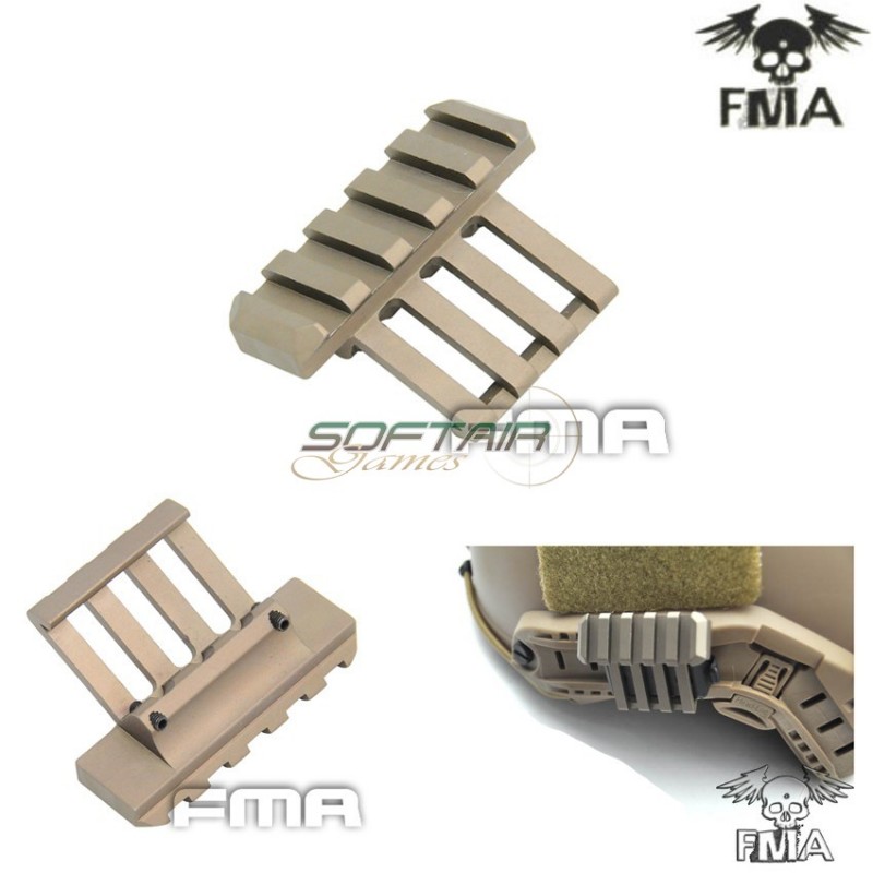 Slitta 20mm Dark Earth 30° Angolata Fma (fma-tb345)