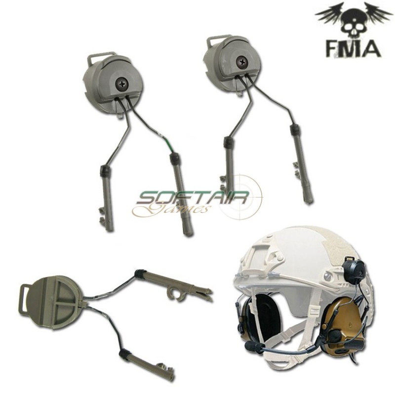 Supporti Foliage Green Z3ad Peltor Per Comtact Fma (fma-tb346-fg)
