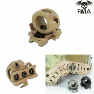 Flashlight Ring Single Clamp 0.83" Dark Earth Fma (fma-tb369)
