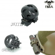 Flashlight Ring Single Clamp 1" Black Fma (fma-tb371)
