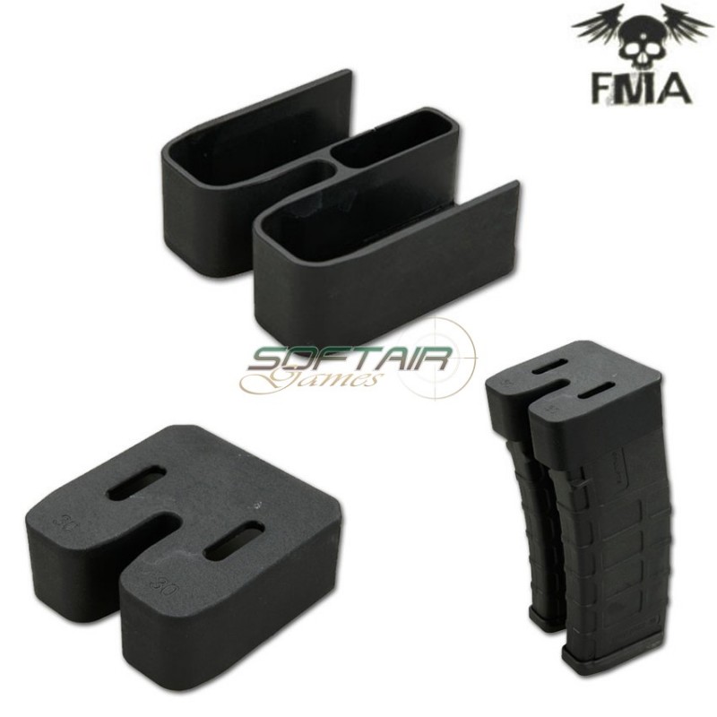 Pm Magazines Double Clip Black Fma (fma-tb386) Pm Magazines Double Clip Black Fma (fma-tb386)