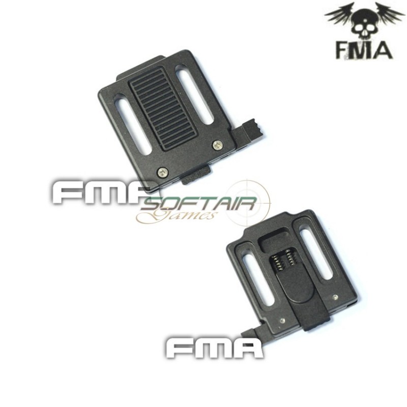 Helmet Nv Mount Type Aluminum Black Fma (fma-tb393) Helmet Nv Mount Type Aluminum Black Fma (fma-tb393)