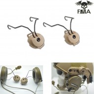 Supporti Z3ad Peltor Per Msa Sordin Dark Earth Fma (fma-tb397-de)